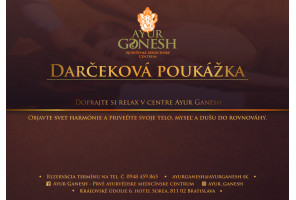  DARČEKOVÁ POUKÁŽKA (v hodnote 100 eur)